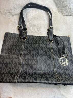 Wendy Keen Signature Monogram Print Tote Bag